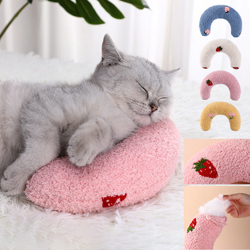 PetNeck® | ComfortPillow Haustier-Nackenkissen – stützendes Kissen für Kopf & Hals