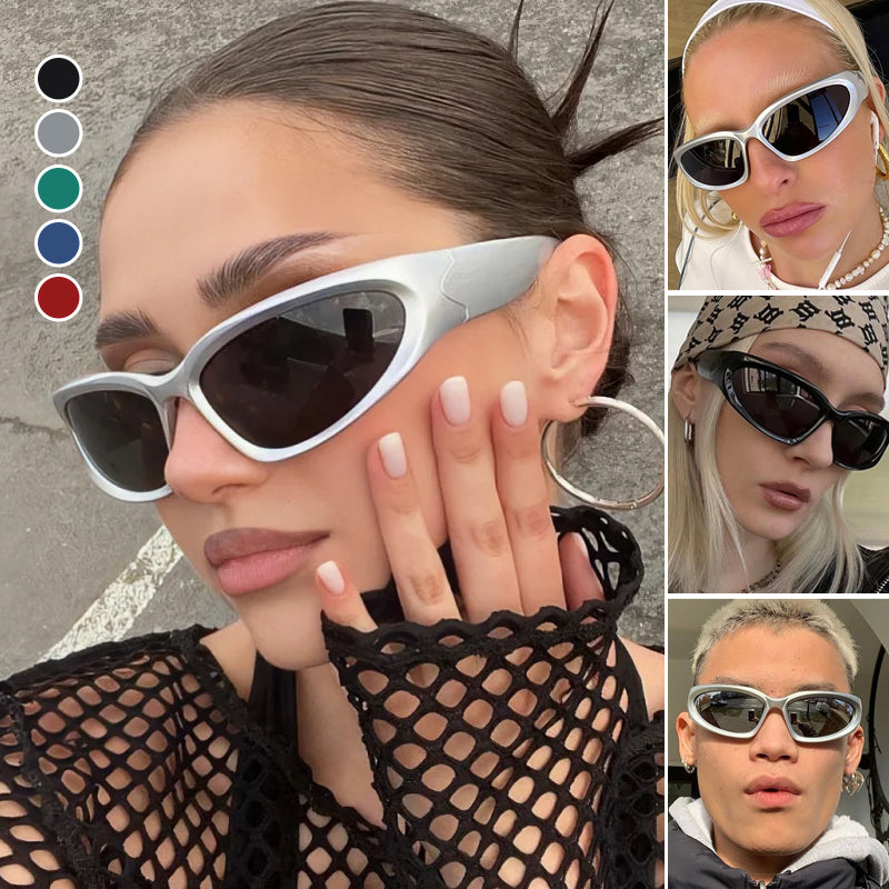 1+1 GRATIS | CyberChic | Trendy Y2K-zonnebril in toekomstige stijl