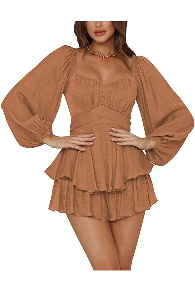 DeazyRomper™ Strampler Kleid Jumpsuit mit Rüschen