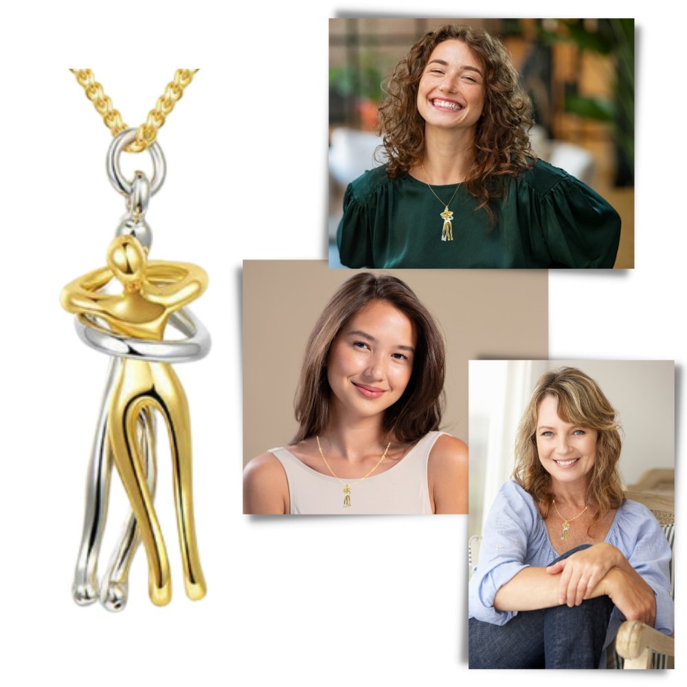 (1+1 Gratis) HugNecklace - deine Liebe besiegeln