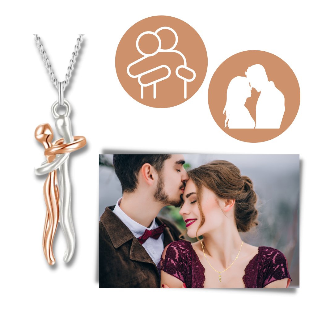 (1+1 Gratis) HugNecklace - deine Liebe besiegeln