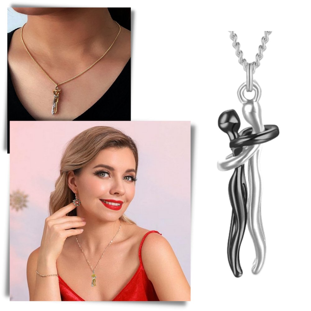 (1+1 Gratis) HugNecklace - deine Liebe besiegeln