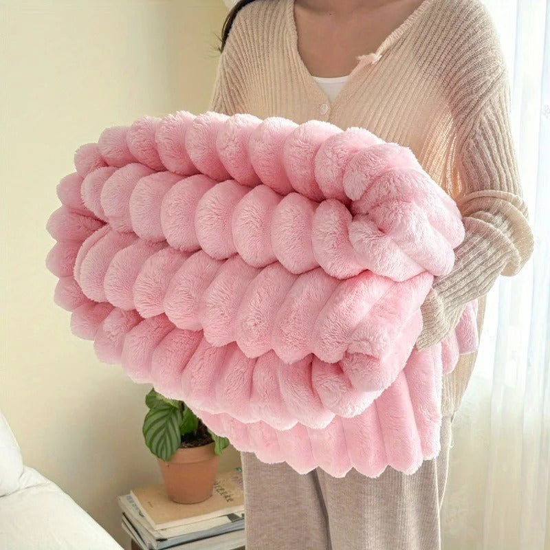 FluffyWrap™ | Kuschelige Bettlakenabdeckung Plüschdecke