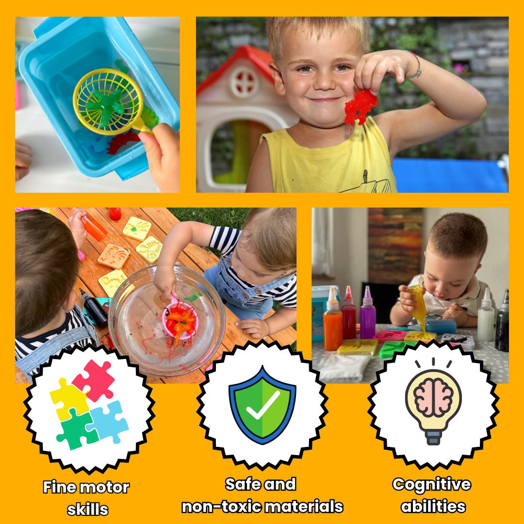 1+1 GRATIS | MagicJelly™ - Magischer Spielspaß für kreative Kinder – ohne Chaos!