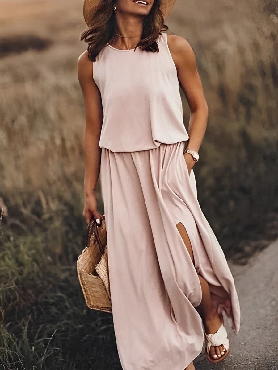 Inès Lavigne | Elegantes farbenfrohes Kleid