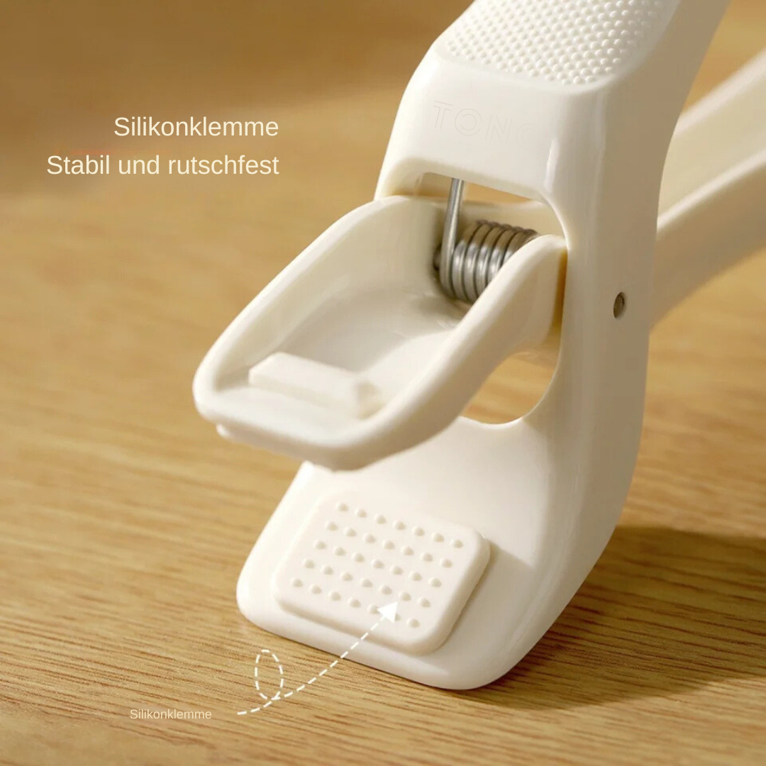 2+2 GRATIS | ThermaGuard® | Hitzebeständiger Pfannenclip für sicheres Anheben