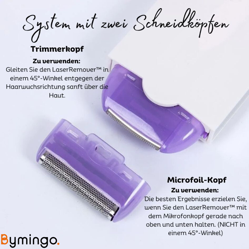 1+1 GRATIS | LaserEraser® | Schmerzfreie und nicht reizende Haarentfernung