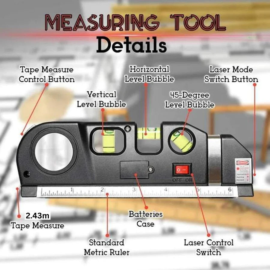 50% RABATT | MeasureSync™ 100 % Genaues Lasermessgerät