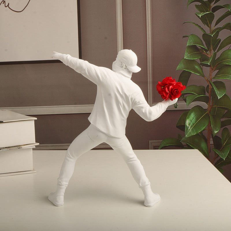 50% RABATT | Petalpunk™ | Banksy Blumen-Randalierer