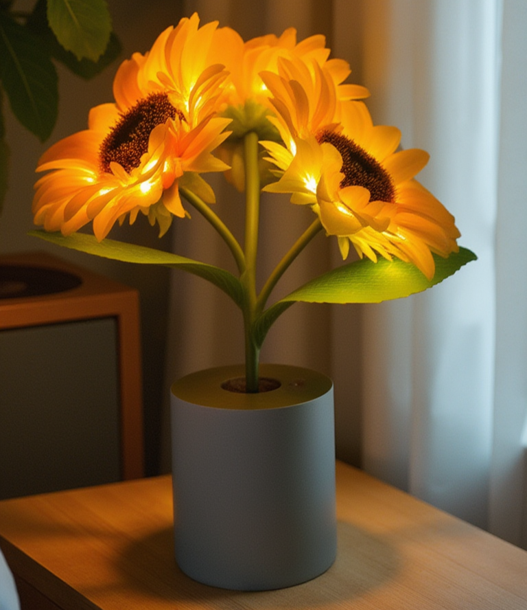 SunFlare™ | Sonnenblume Lampe