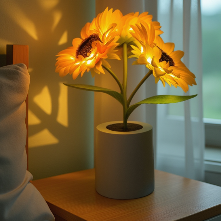 SunFlare™ | Sonnenblume Lampe