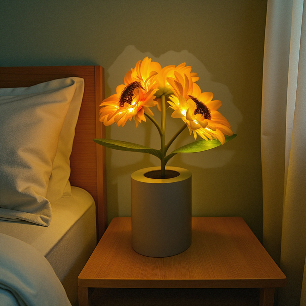 SunFlare™ | Sonnenblume Lampe