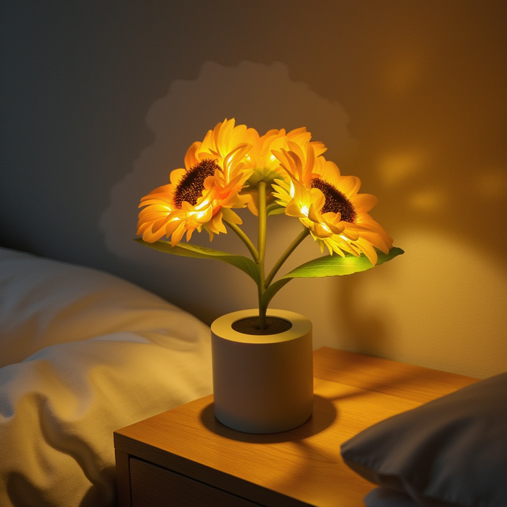 SunFlare™ | Sonnenblume Lampe