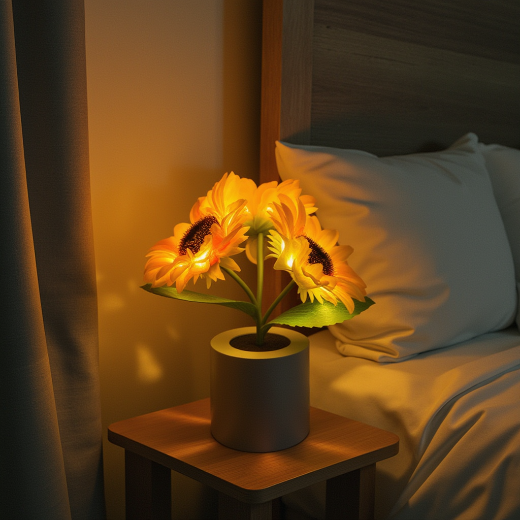 SunFlare™ | Sonnenblume Lampe