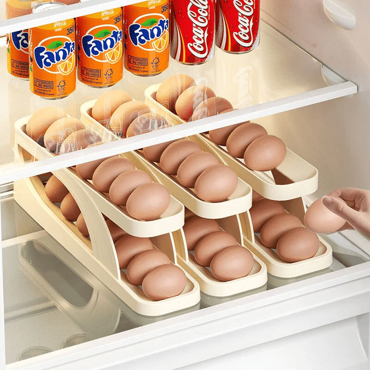2x Ultra Smart Automatic Egg Rack™ | Eieren slim bewaren
