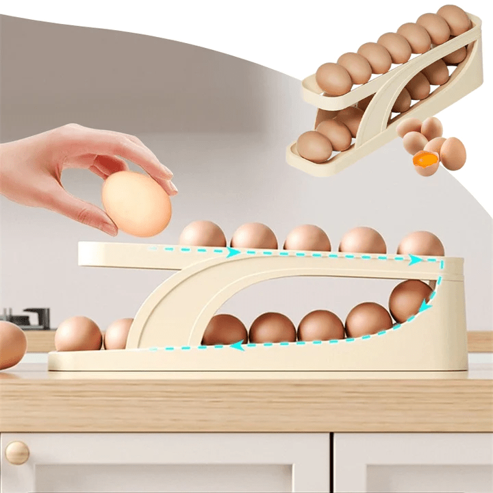 2x Ultra Smart Automatic Egg Rack™ | Eieren slim bewaren
