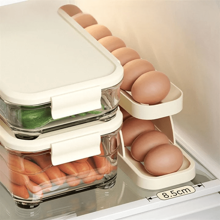 2x Ultra Smart Automatic Egg Rack™ | Eieren slim bewaren