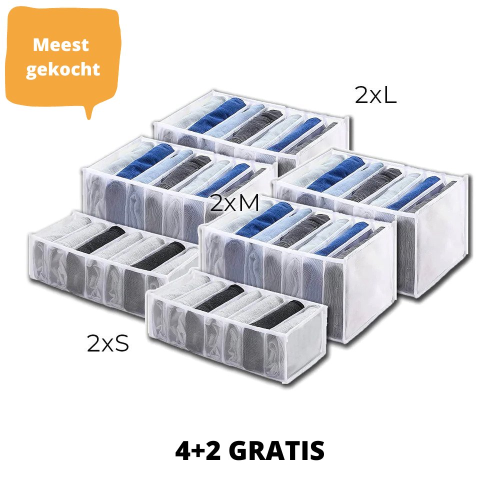 1+1 GRATIS | SchrankBuddy® | Tiefschubladen-Organizer