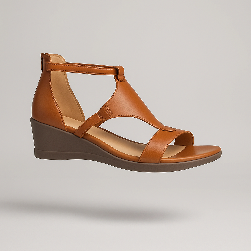 brown sandal