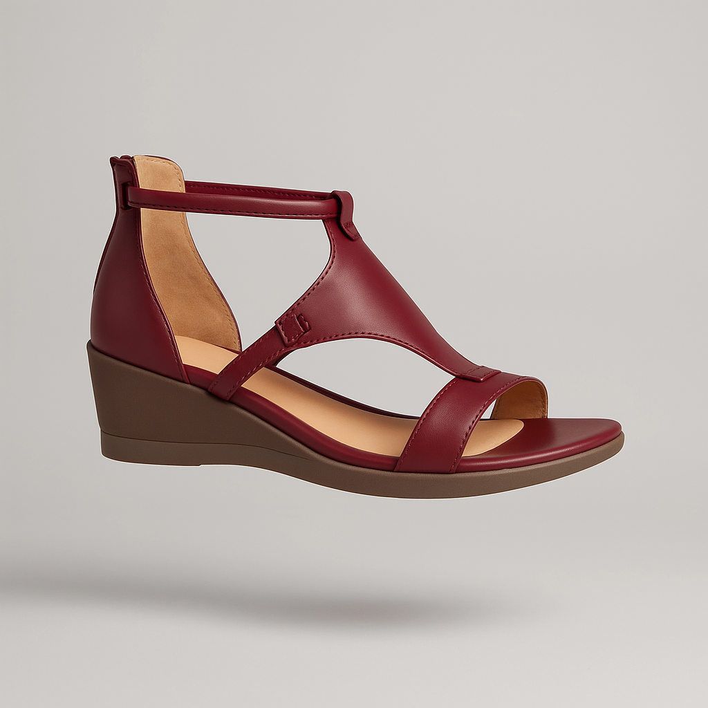 red sandal