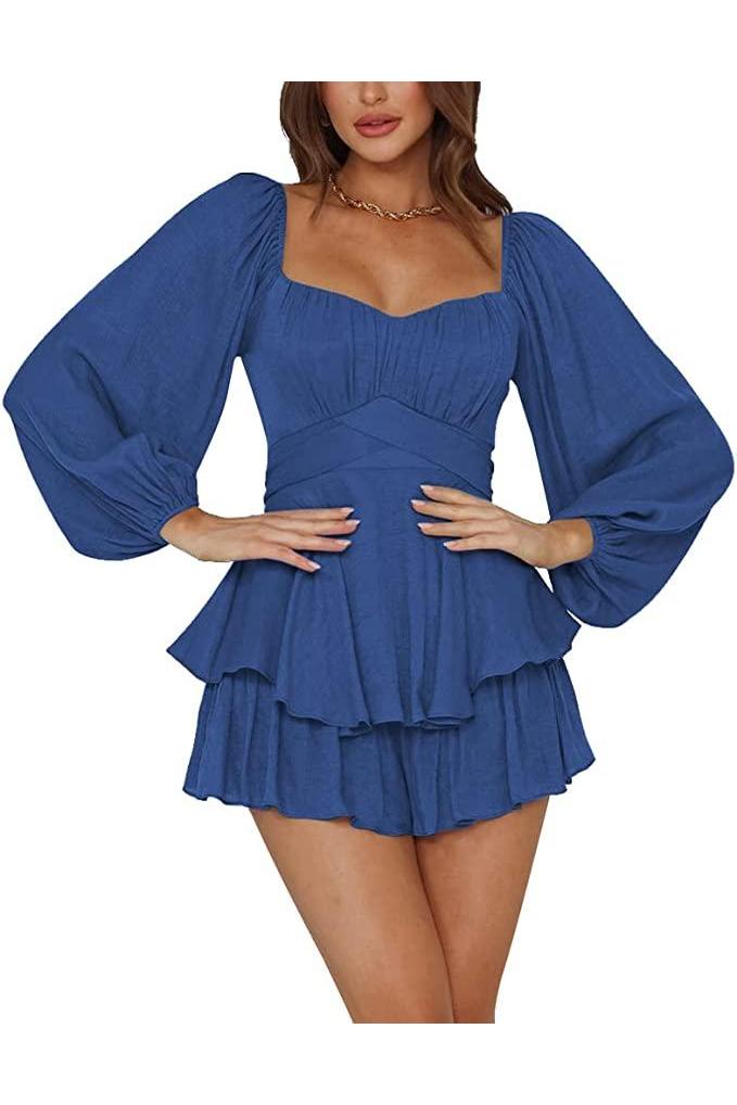 DeazyRomper™ Strampler Kleid Jumpsuit mit Rüschen