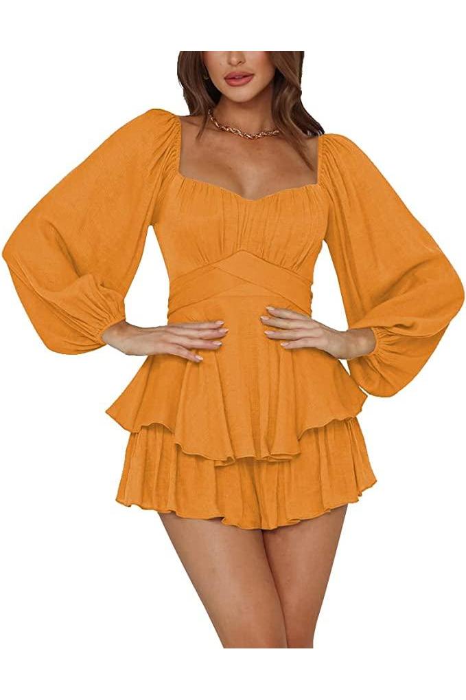 DeazyRomper™ Strampler Kleid Jumpsuit mit Rüschen