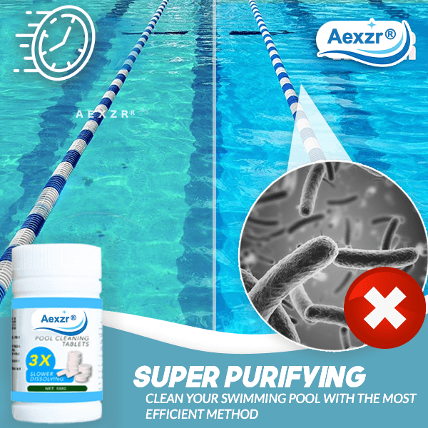 Aexzr® | Pool-Reinigungstablette (100 PCS)