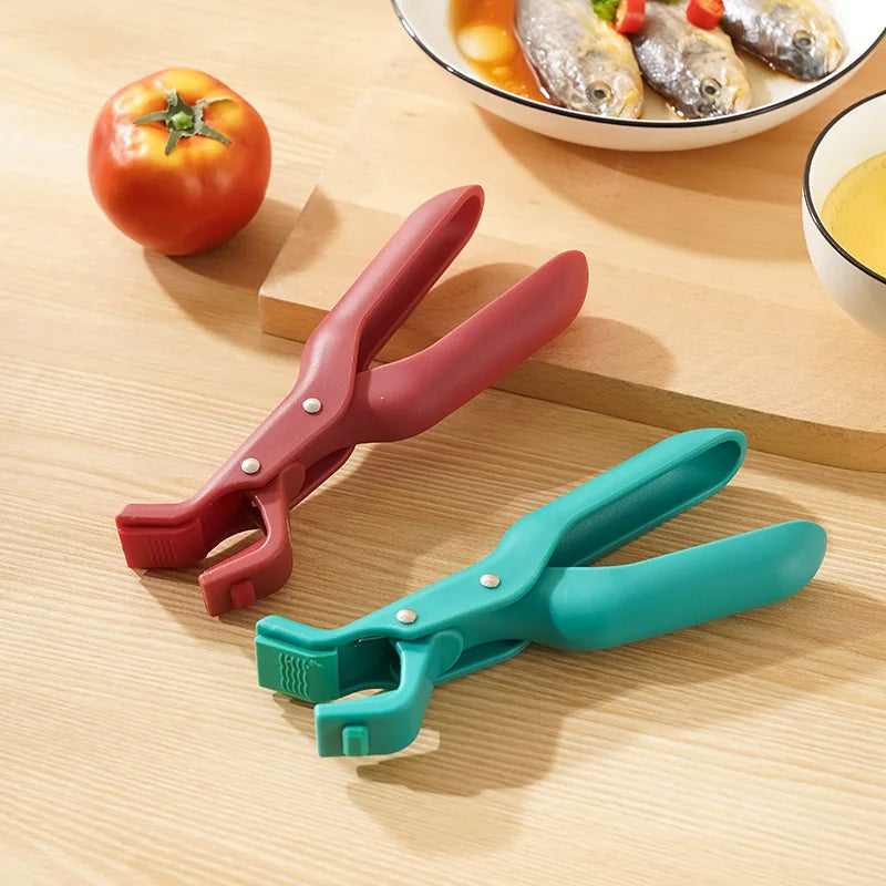 2+2 GRATIS | ThermaGuard® | Hitzebeständiger Pfannenclip für sicheres Anheben
