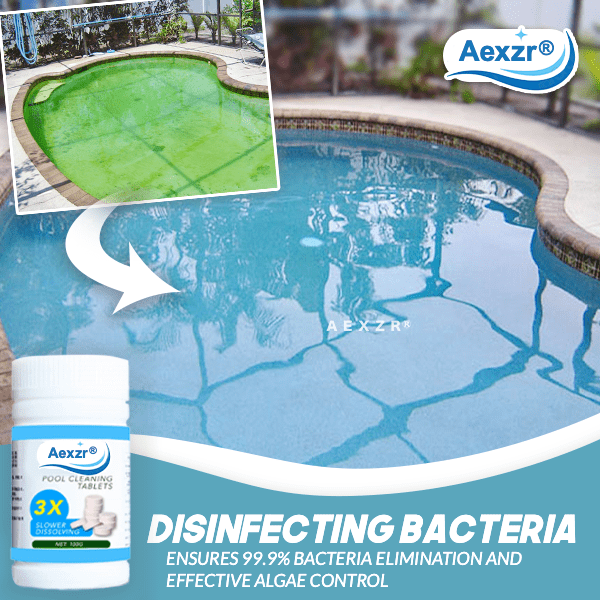 Aexzr® | Pool-Reinigungstablette (100 PCS)