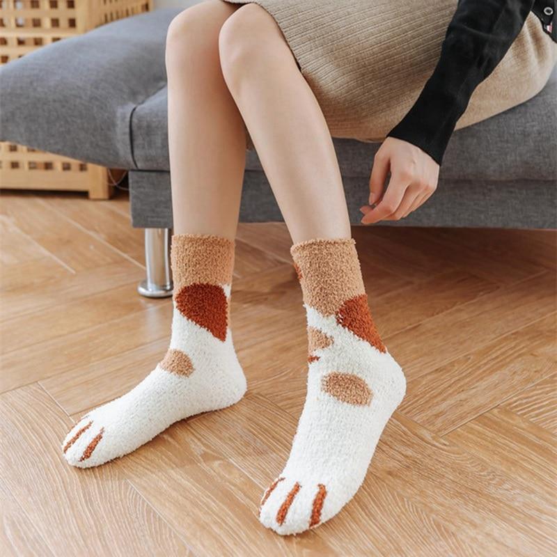 2+1 GRATIS | CottonPaw™ - Realistische Socken in Tierpfotenform