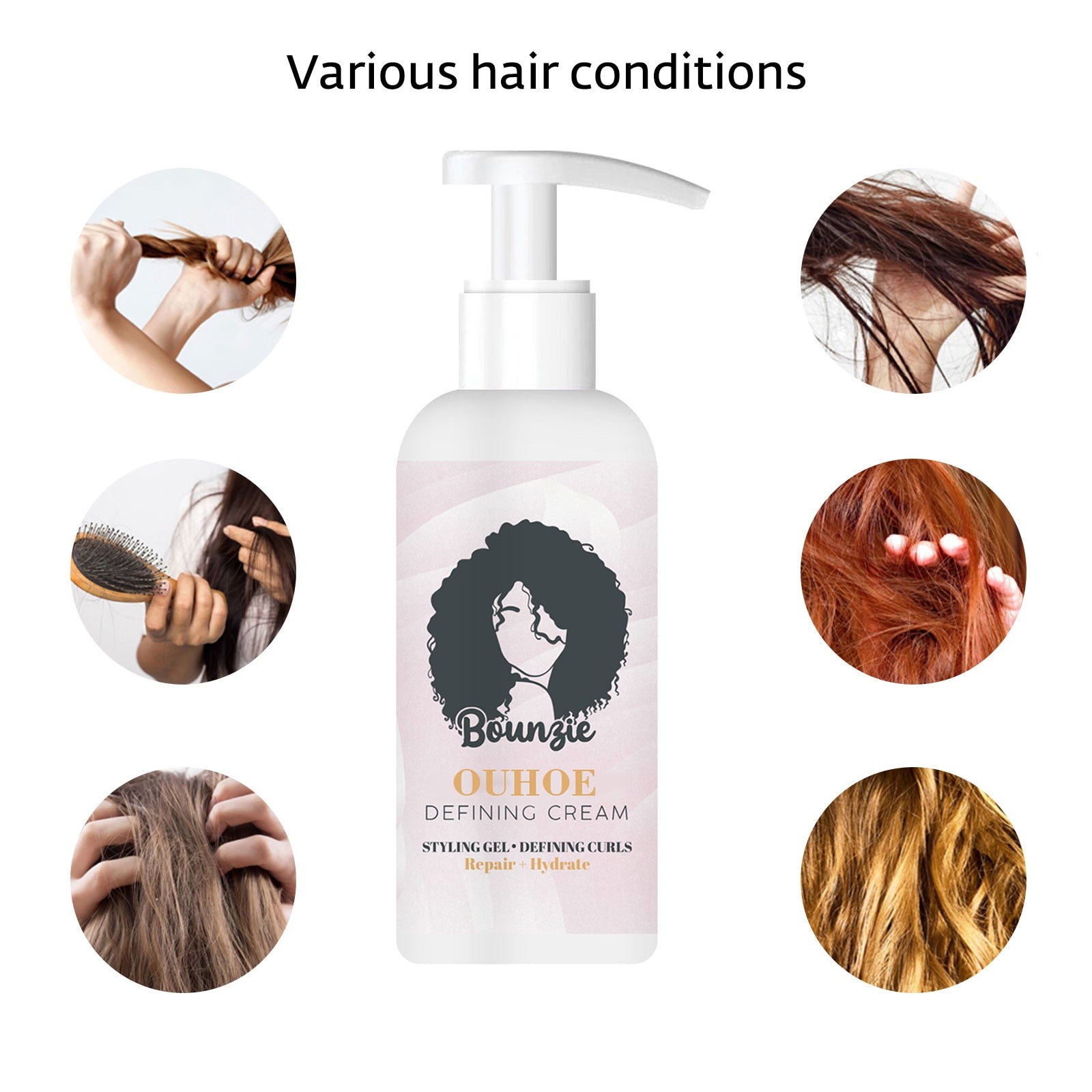 1+1 GRATIS | BounzieCurls™ - Haar-Creme für mehr Volumen