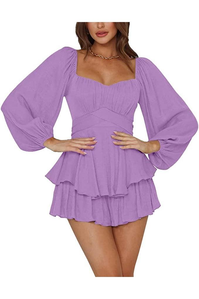 DeazyRomper™ Strampler Kleid Jumpsuit mit Rüschen