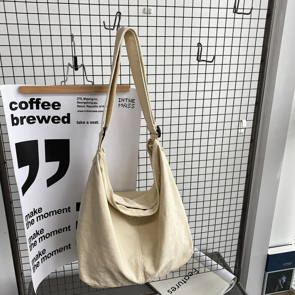 Leonie | Stilvolle Canvas Schultertasche