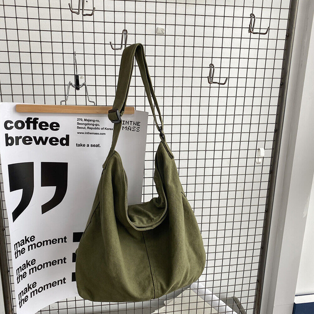 Leonie | Stilvolle Canvas Schultertasche