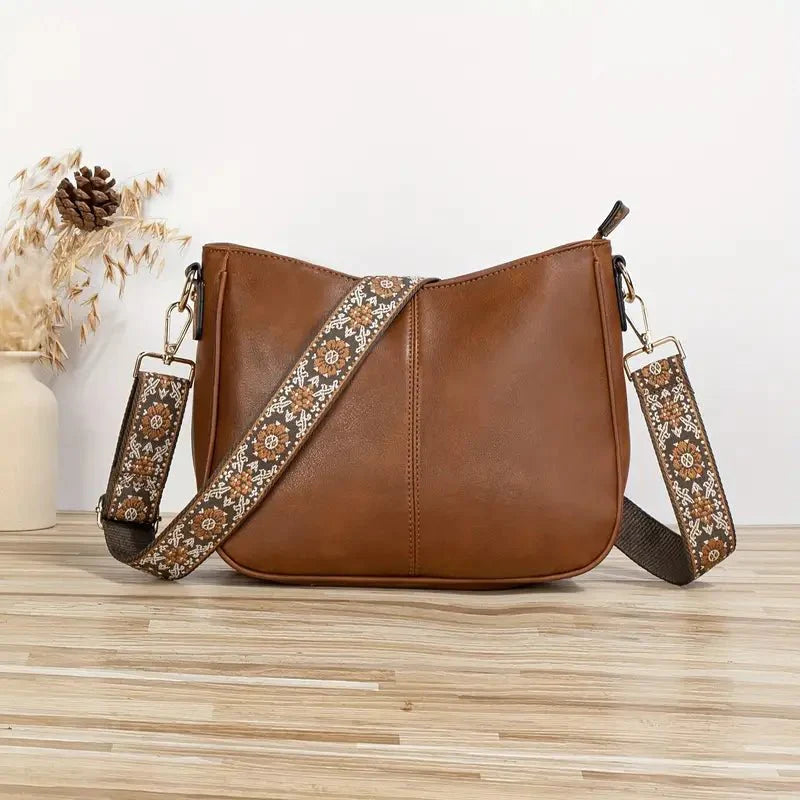 Senta | Elegante Vegane Schultertasche
