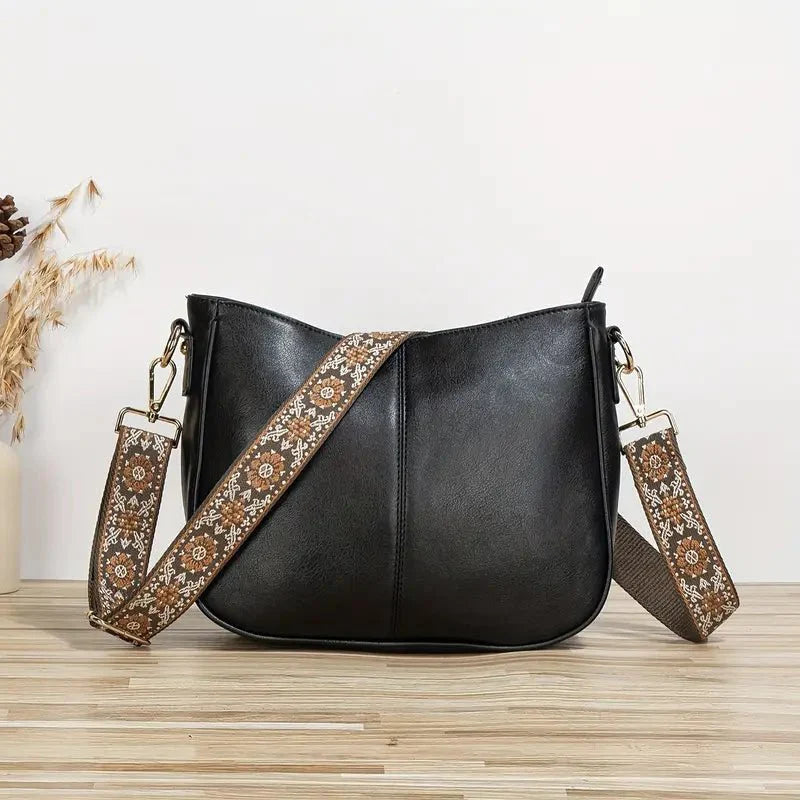 Senta | Elegante Vegane Schultertasche