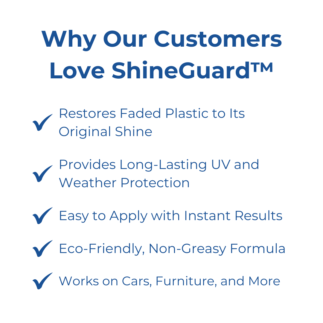 1+1 GRATIS | ShineGuard® | Fahrzeug-Kunststoffbeschichtung
