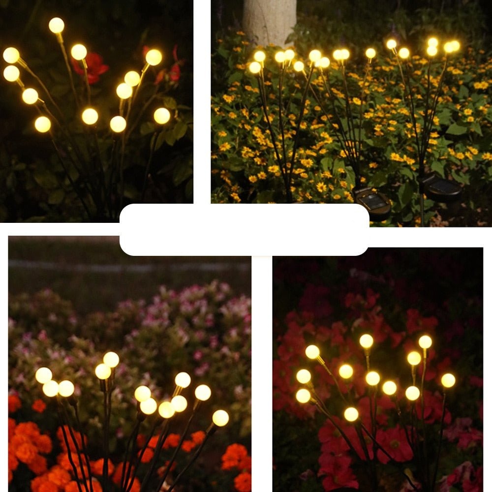 LumiFlare™ | Solar-Glühwürmchenlichter – wasserdichte LED-Außenleuchten