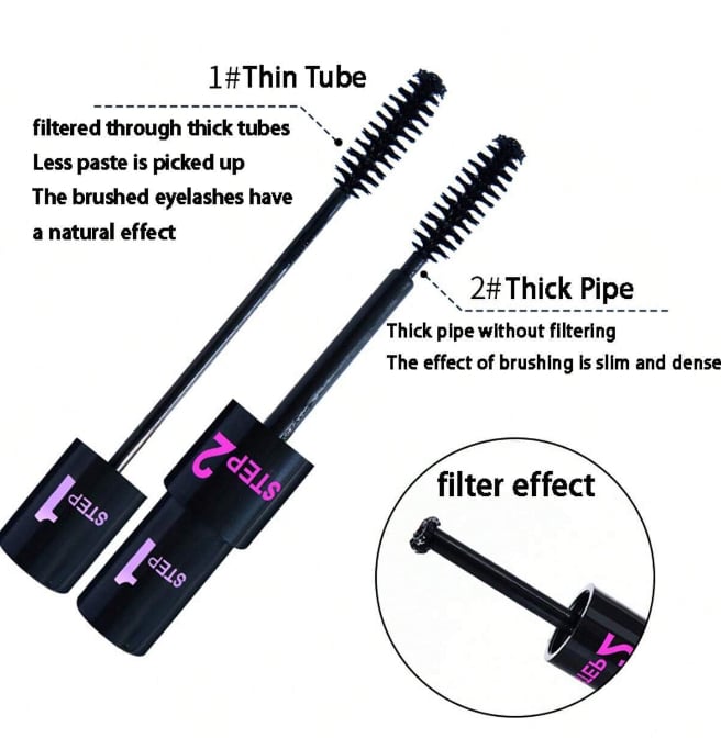 1+1 Gratis | VibeLash® | Curl-Boost wasserfeste Mascara