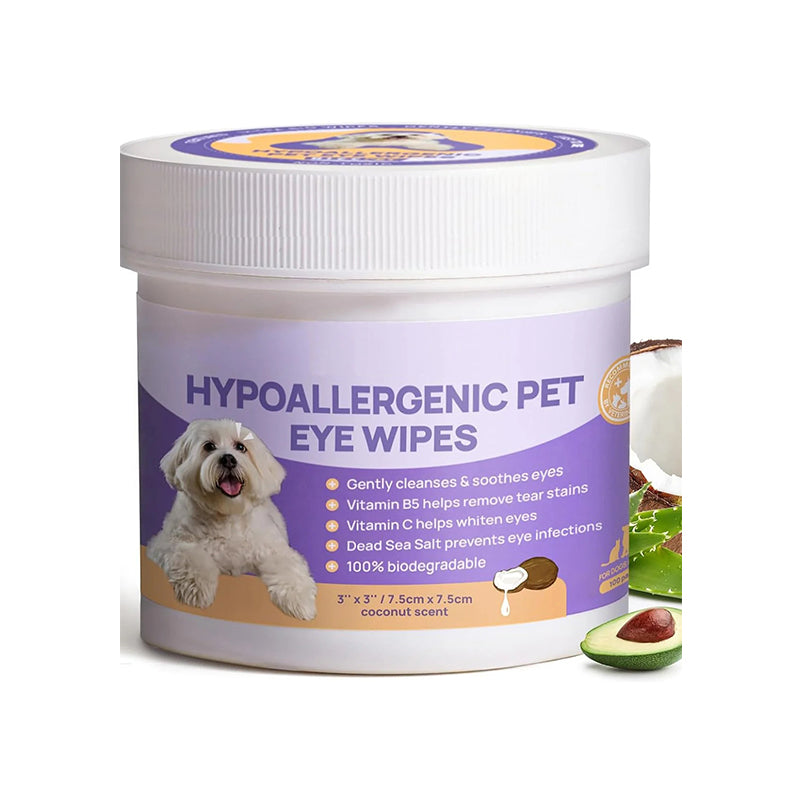 EyeGlow Pet Pads™️ - Klare Sicht, Glückliche Tiere - 100 Stück