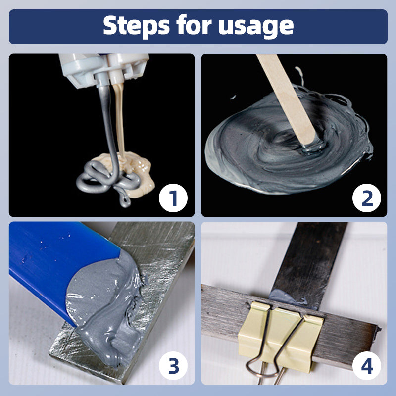 1+1 GRATIS | MetalShield™ - Hitzebeständige, wasserdichte Metallreparatur!