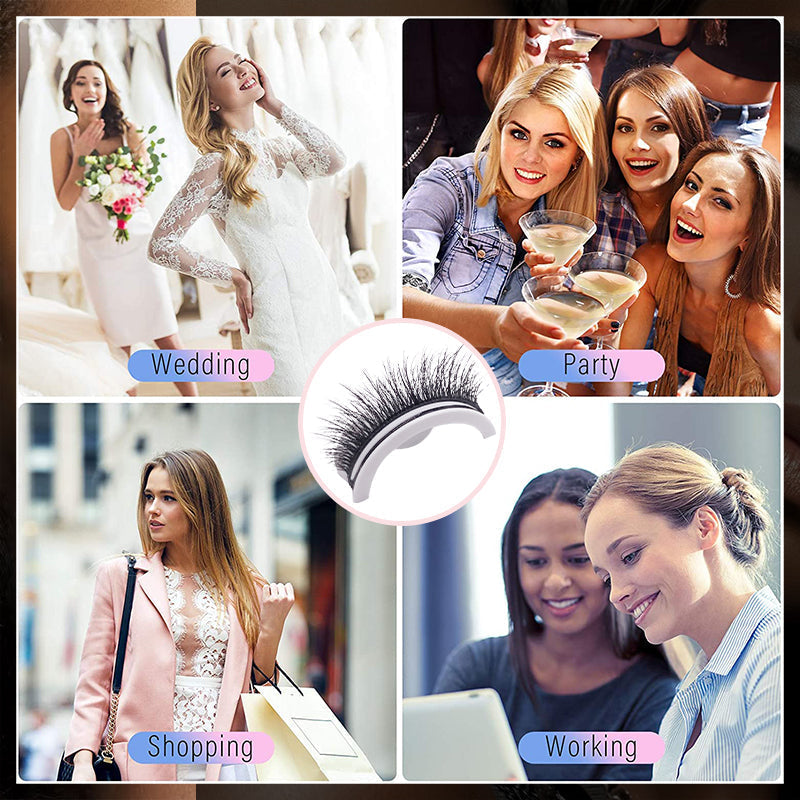 StickLash® | ProGlam Wimpern ohne Kleber – perfekt für Alltag & Event