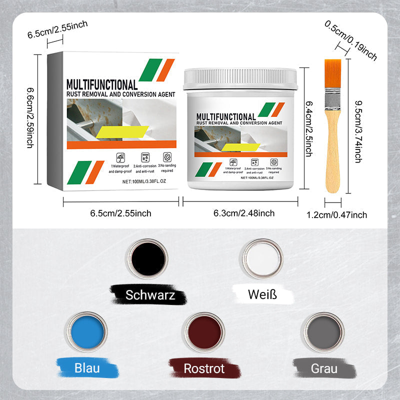 1+1 GRATIS | RustGuard™ - Fortschrittliche Rostentfernung und Konversionsfarbe