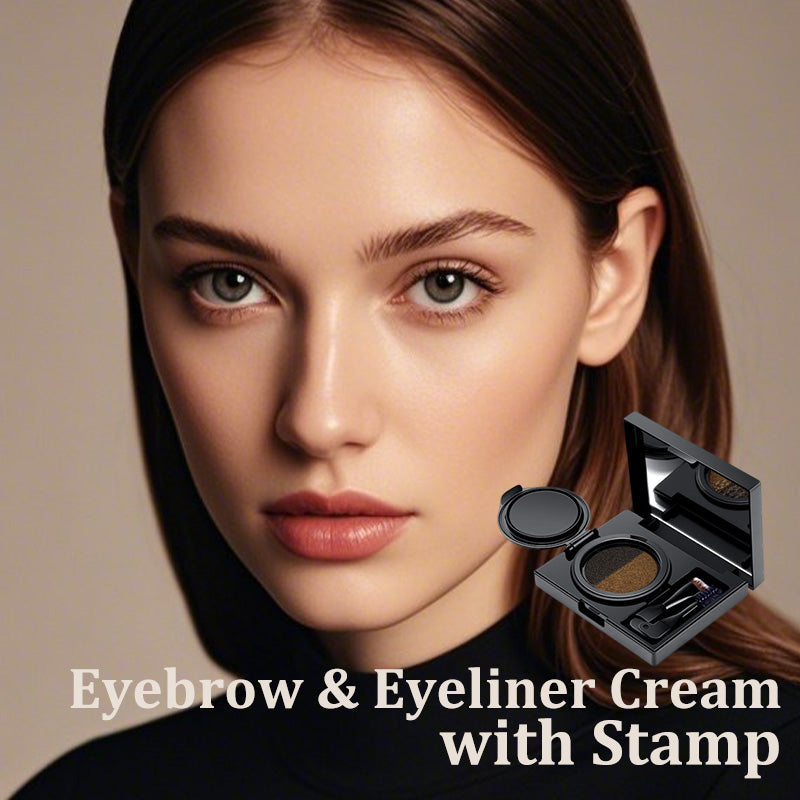 1+1 Gratis | BrowLiner™ Zweifarbige Augenbrauen- und Eyeliner-Creme