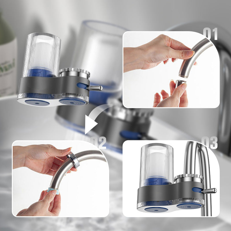 50% RABATT | EcoFilter™ | Wasserhahn Wasserreiniger mit Adapter