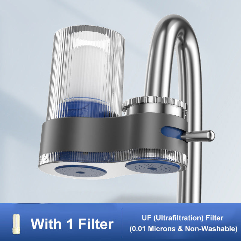 50% RABATT | EcoFilter™ | Wasserhahn Wasserreiniger mit Adapter