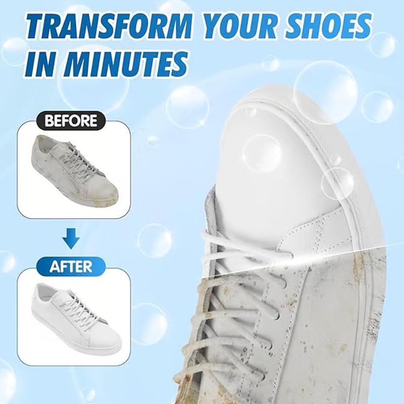 1+1 GRATIS | SwiftFoam™ | Tragbarer universeller Schaumreiniger ohne Abspülen für Schuhe