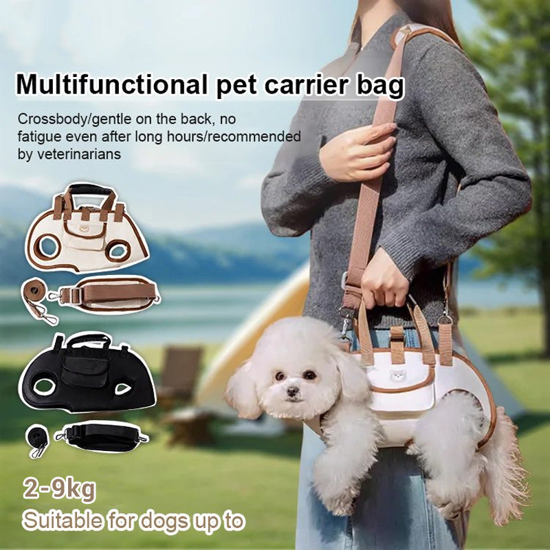 50% RABATT | Pawletto™ | Atmungsaktiver Haustier-Rucksack – stressfrei reisen