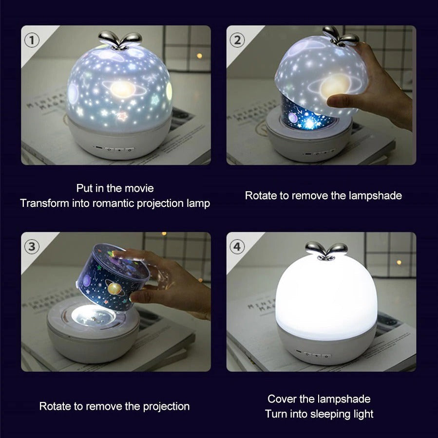 SleepSky™ - Die ultimative Schlafzimmerlampe für Kinder