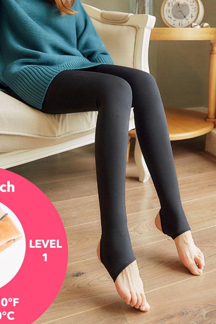 Clara™ Wärmetechnologie Transluzente Superstretch-Tights Leggings